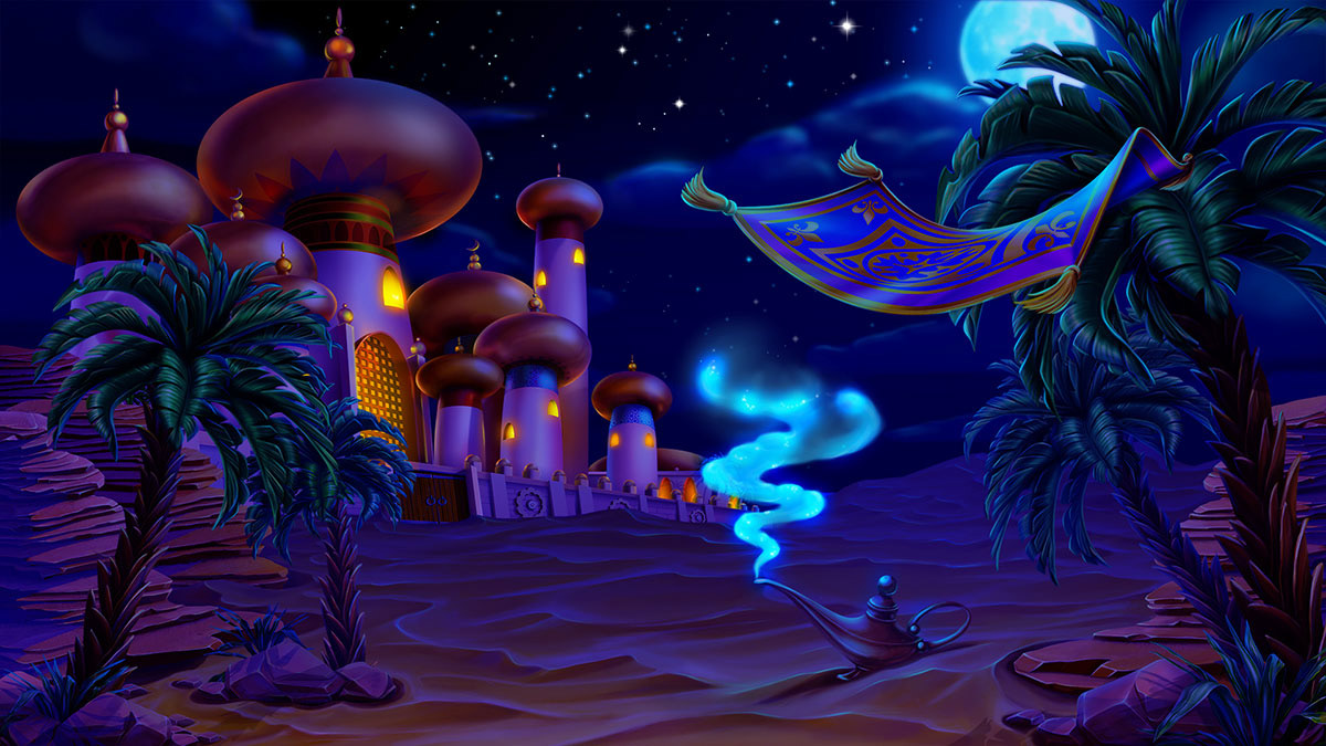 Aladdin and The Magic Carpet slot